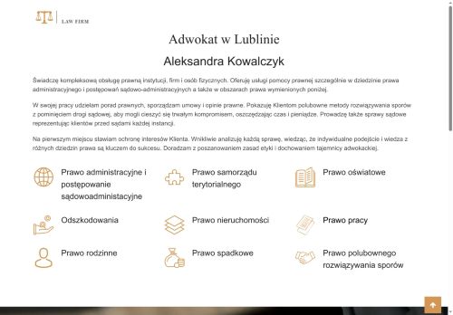 adwokatkowalczyklublin.pl