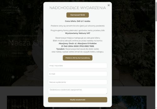 akacjowydworkrakow.pl
