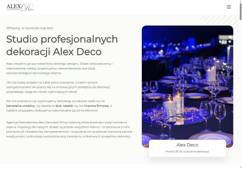 alexdekoracje.pl