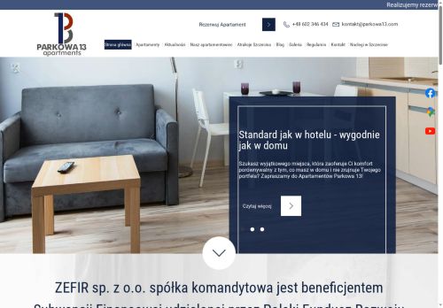 apartamenty.parkowa13.com