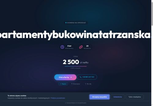 apartamentybukowinatatrzanska.pl