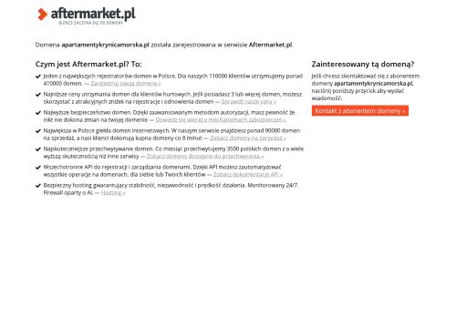 apartamentykrynicamorska.pl