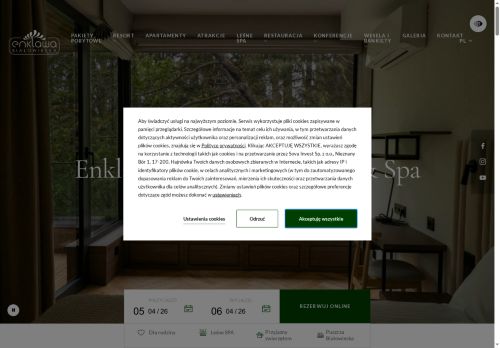 apartamentywpuszczy.pl