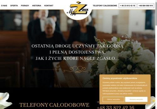 centrumpogrzebowezurek.com