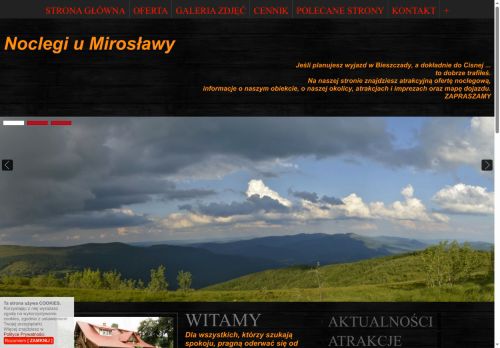 cisna-noclegiumiroslawy.cdx.pl