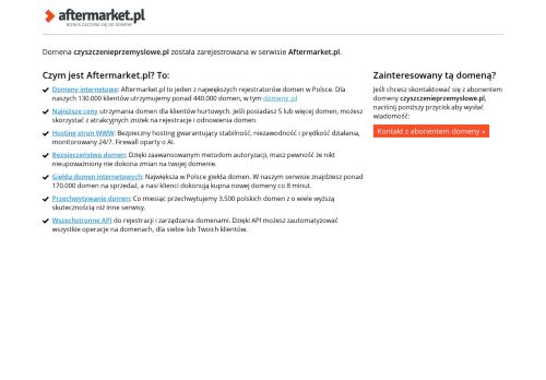 czyszczenieprzemyslowe.pl