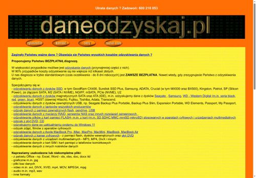 daneodzyskaj.pl