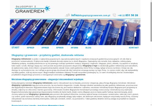 dlugopisyzgrawerem.com.pl