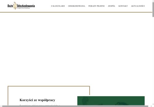 duzeodszkodowania.com