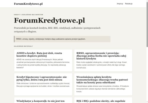 forumkredytowe.pl