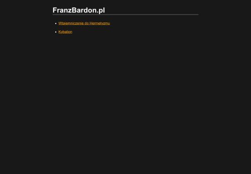 franzbardon.pl