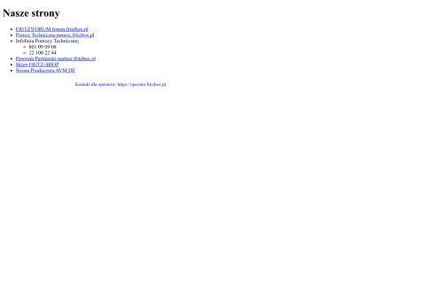 fritzbox.pl