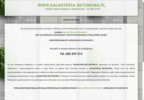 galanteria-betonowa.pl