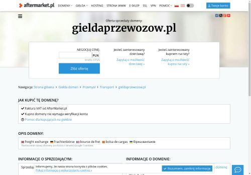 gieldaprzewozow.pl