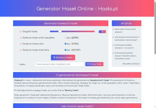 hasla.pl