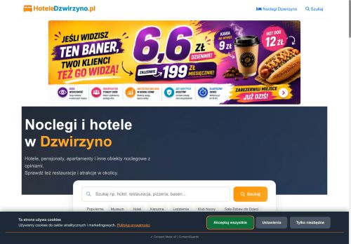 hoteledzwirzyno.pl