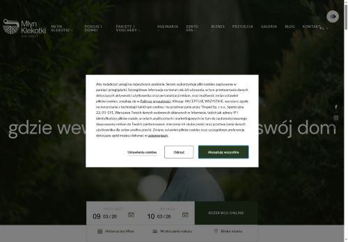 hotelmlynklekotki.pl