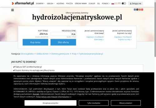 hydroizolacjenatryskowe.pl