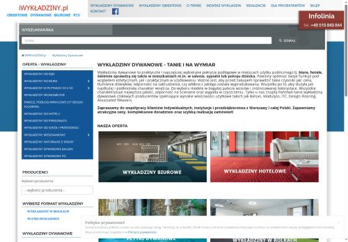 iwykladziny.pl