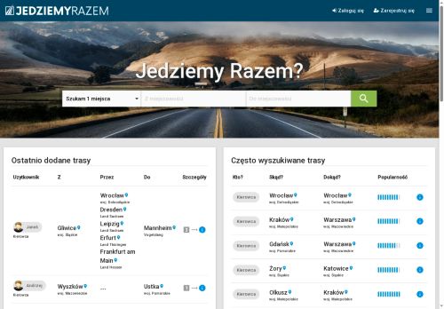 jedziemyrazem.pl