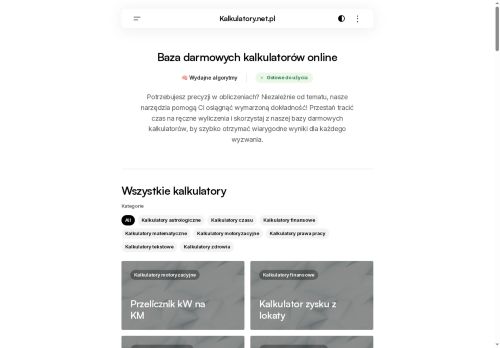 kalkulatory.net.pl