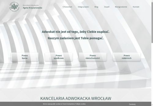 kancelariakrzyzanowska.pl