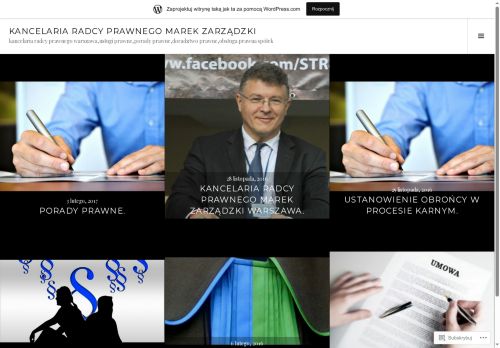 kancelariaradcyprawnegomarekzarzadzki.wordpress.com