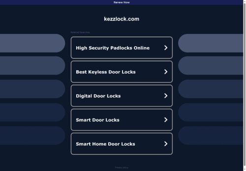 kezzlock.com