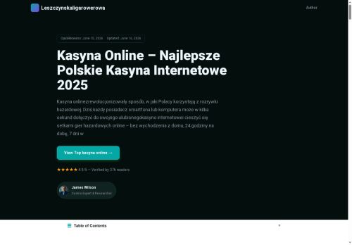 leszczynskaligarowerowa.pl