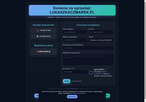 lukaszkaczmarek.pl