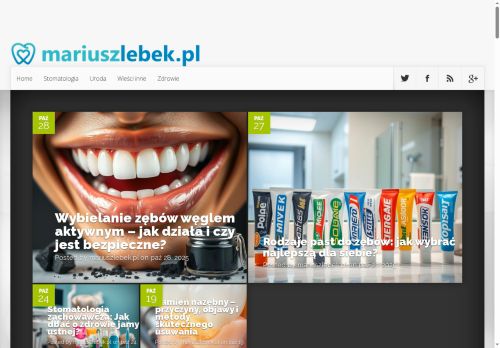 mariuszlebek.pl