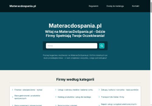 materacdospania.pl
