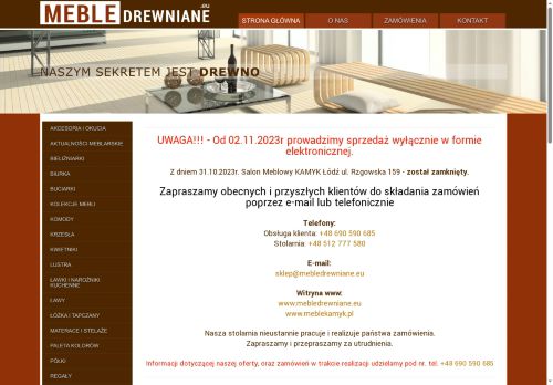 mebledrewniane.eu