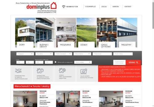 nieruchomosci.dominplus.pl