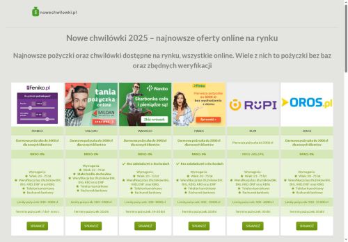nowechwilowki.pl