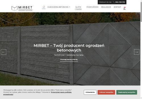 ogrodzeniabetonowe.mirbet.pl
