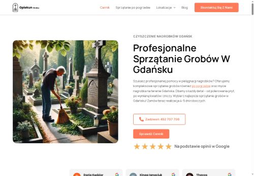 opiekungrobu.pl