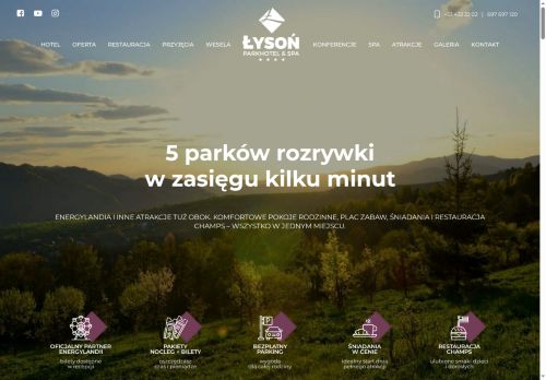 parkhotellyson.pl