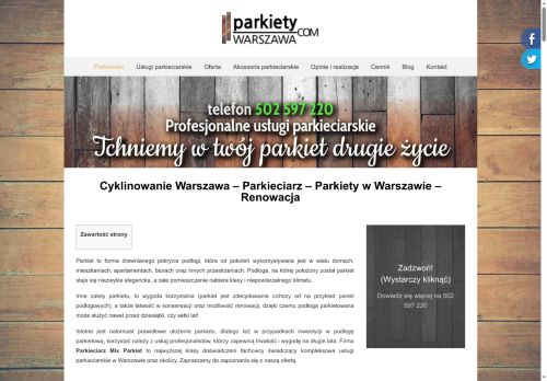 parkiety-warszawa.com