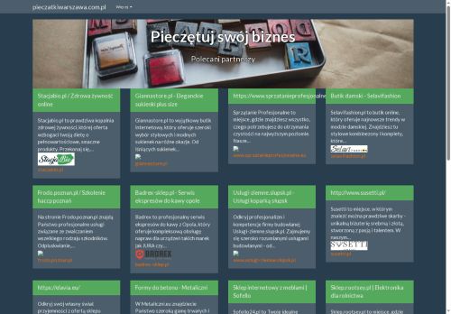 pieczatkiwarszawa.com.pl
