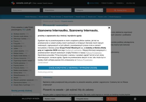 piosenkinawesele.pl