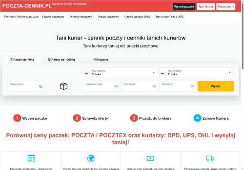 poczta-cennik.pl