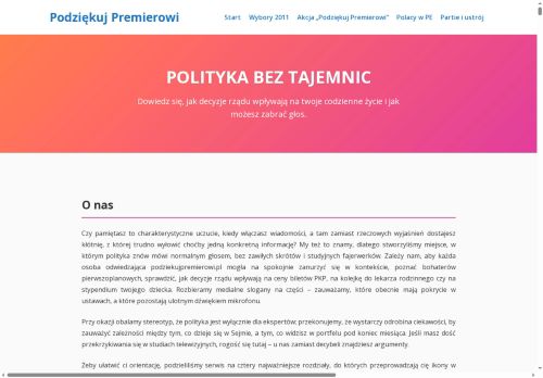 podziekujpremierowi.pl