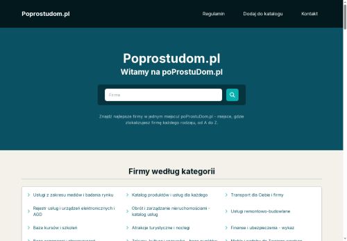 poprostudom.pl