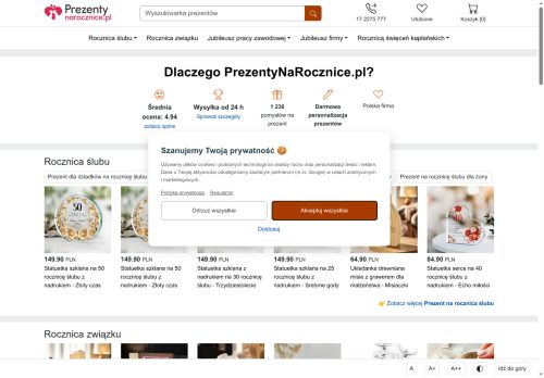 prezentynarocznice.pl
