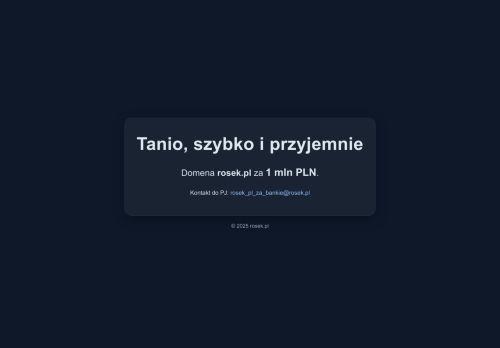 rosek.pl