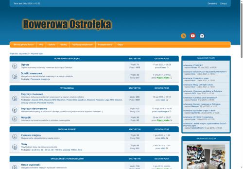 rowerowaostroleka.pl