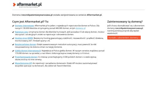 rzecznikpatentowywarszawa.pl