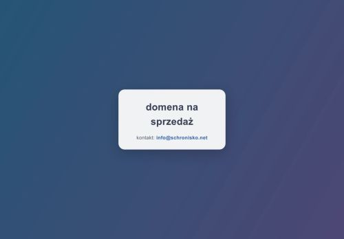 schronisko.net