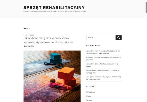 sprzet-rehabilitacyjny.biz